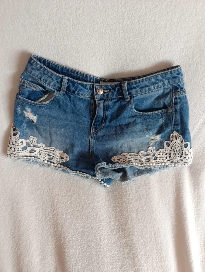 Short en jean Pimkie taille 38