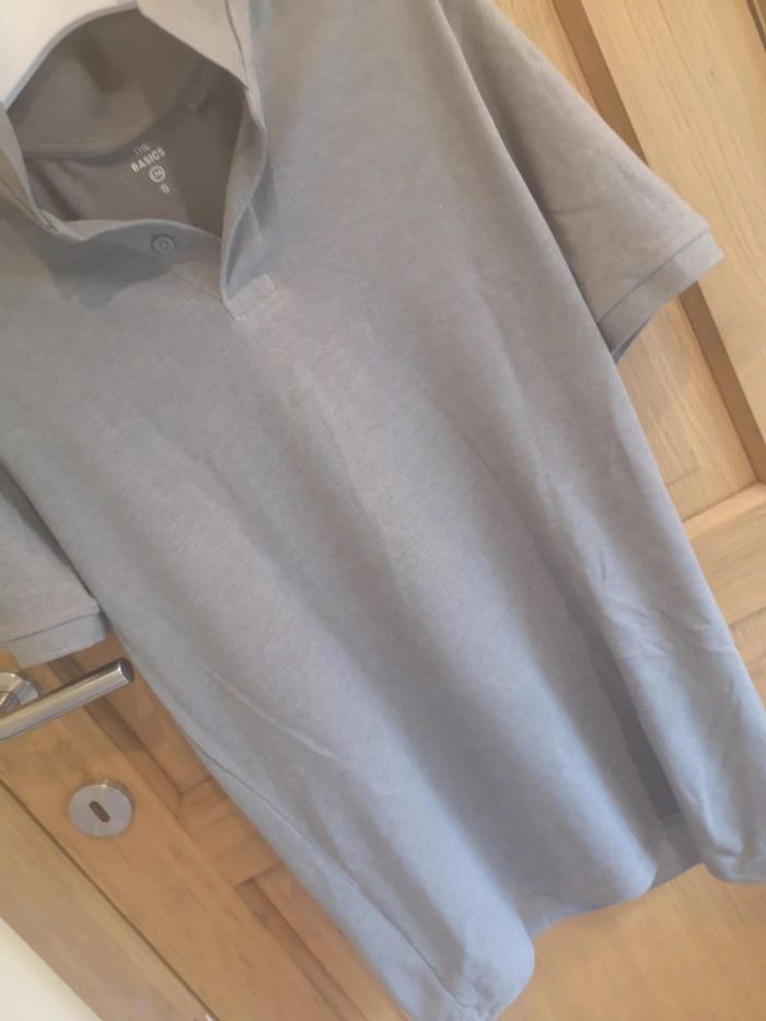 T-shirt polo C&A en gris S - photo numéro 5