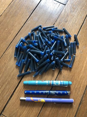 Lot stylo plume