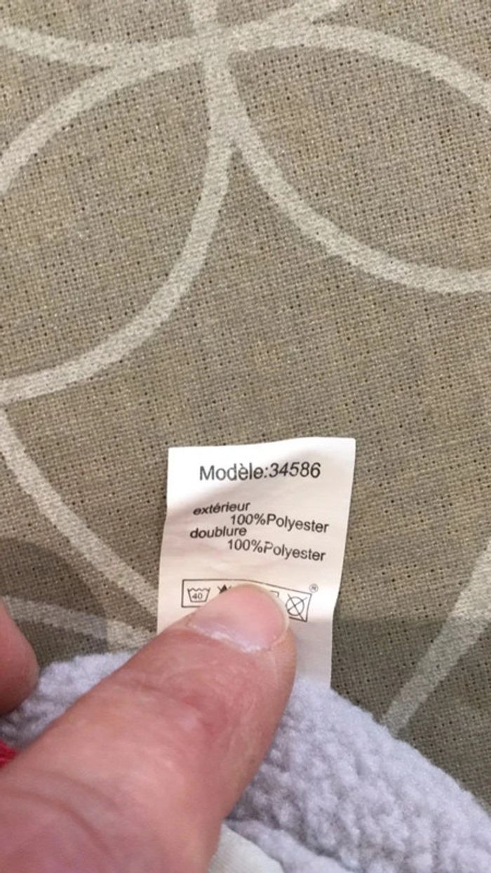 Pantalon molletonné rouge Tout Simplement garçon 6 mois - photo numéro 5