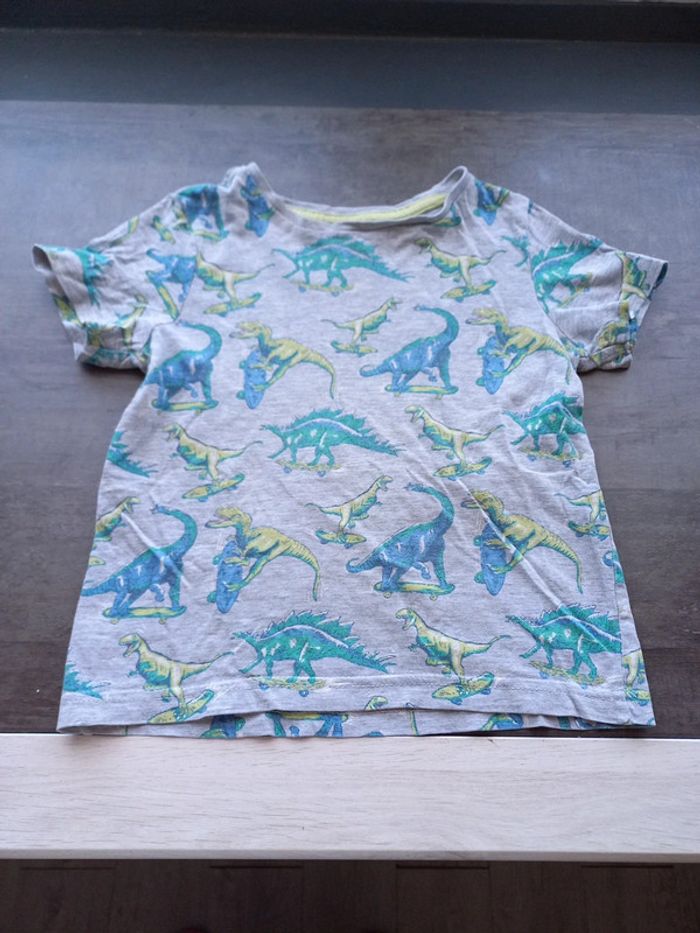 T-shirt manches courtes dinosaures