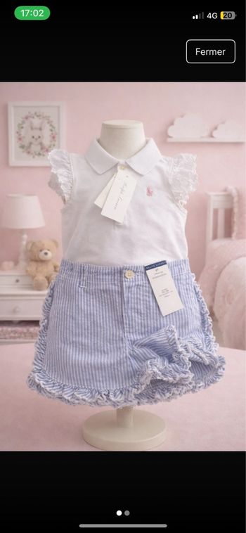 Ensemble Ralph Lauren 18 mois 