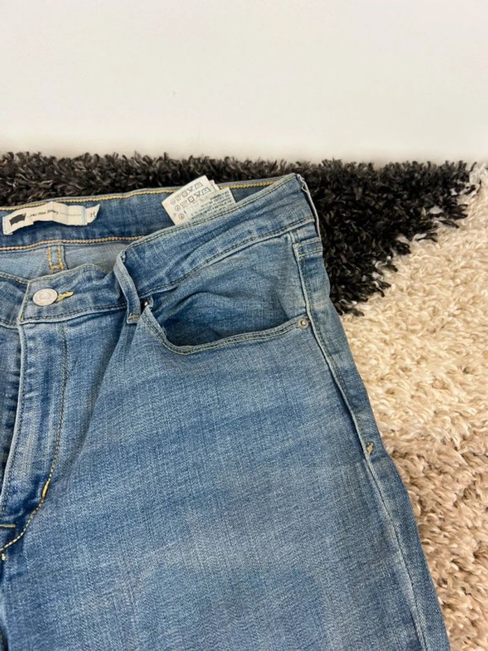 Jean Levis Mid Rose Skinny bleu vintage taille W32 L32 - photo numéro 12