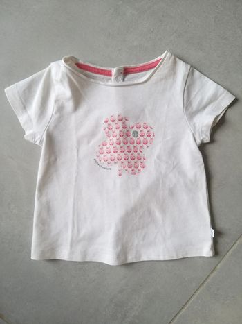 T-shirt manche courte en 6 mois