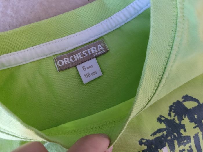 T-shirt sans manche orchestra 6 ans 116 cm - photo numéro 3