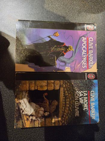 ot de livre clive baker la vie et la mort et apocalypse