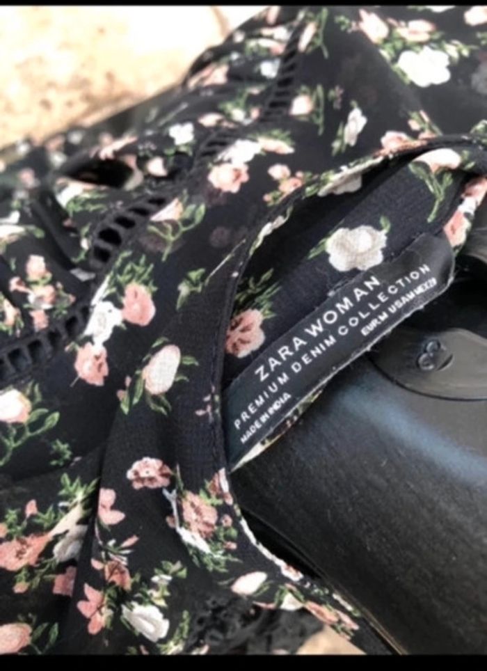 Chemisier style asiatique neuf Zara - photo numéro 6