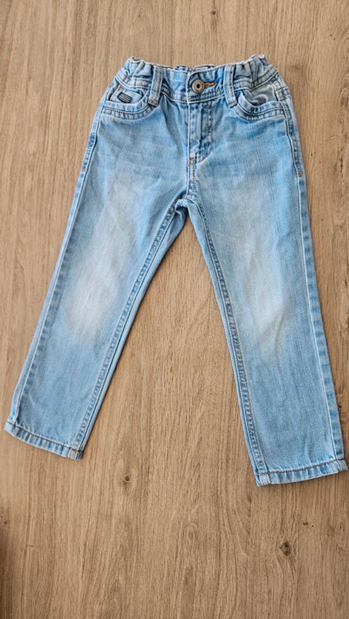 Jeans Regular bleu ciel, taille 3 ans, Tape-à-l'oeil