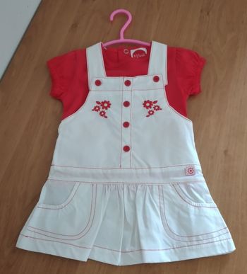 Ensemble Robe à bretelles + Haut manches courtes Kitiwatt