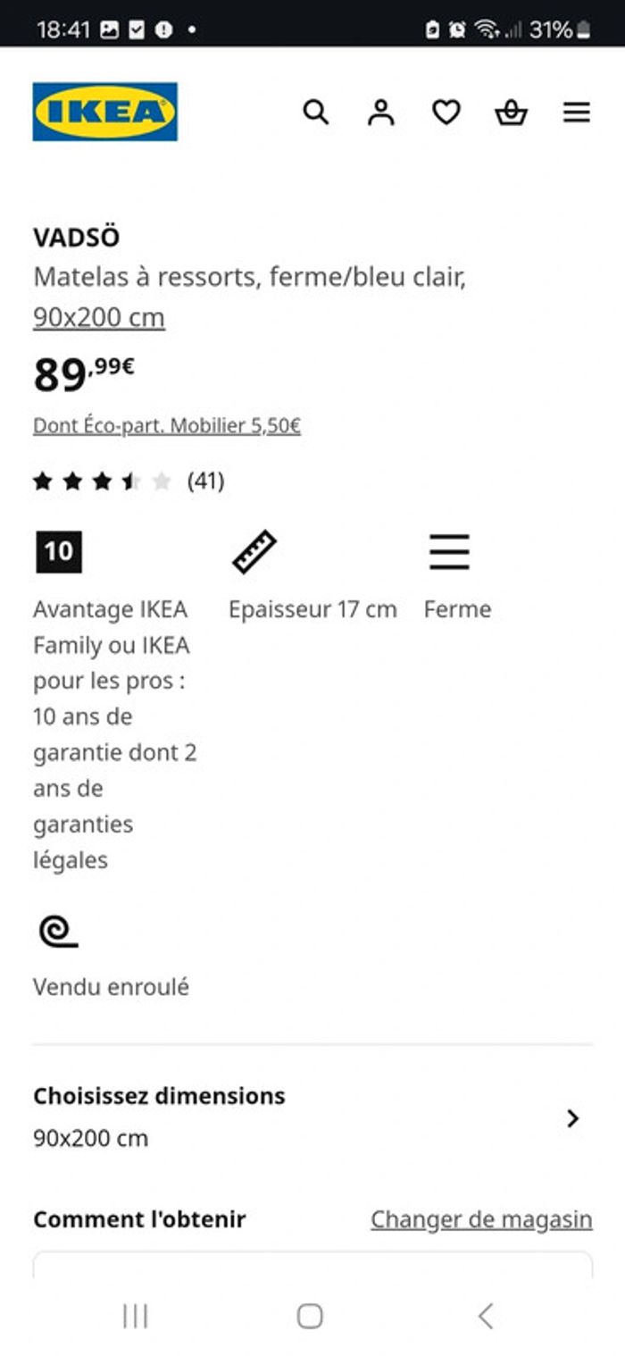 Matelas 90x200 - photo numéro 7