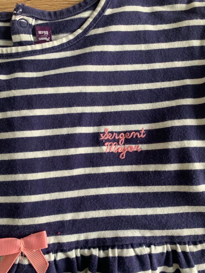 Robe rayé sergent major - photo numéro 3