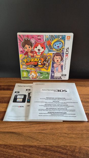 Boîte de jeu Yokai watch 3 sur Nintendo 3DS