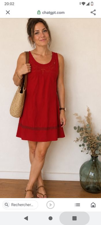 Robe vintage bohème 