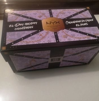 Calendrier nyx neuf jamais ouvert