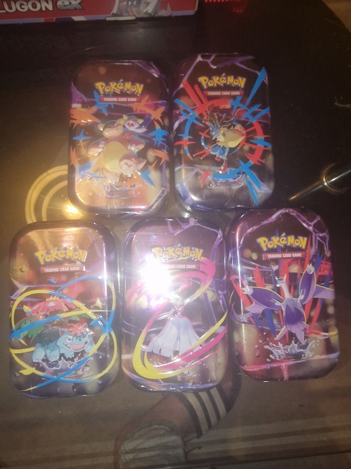 Art set mini tins méga évolution