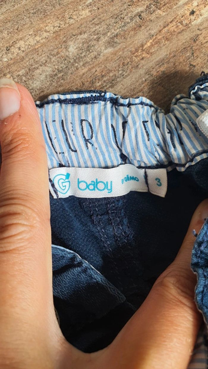 Short gémo 3 ans en très bon état - photo numéro 3