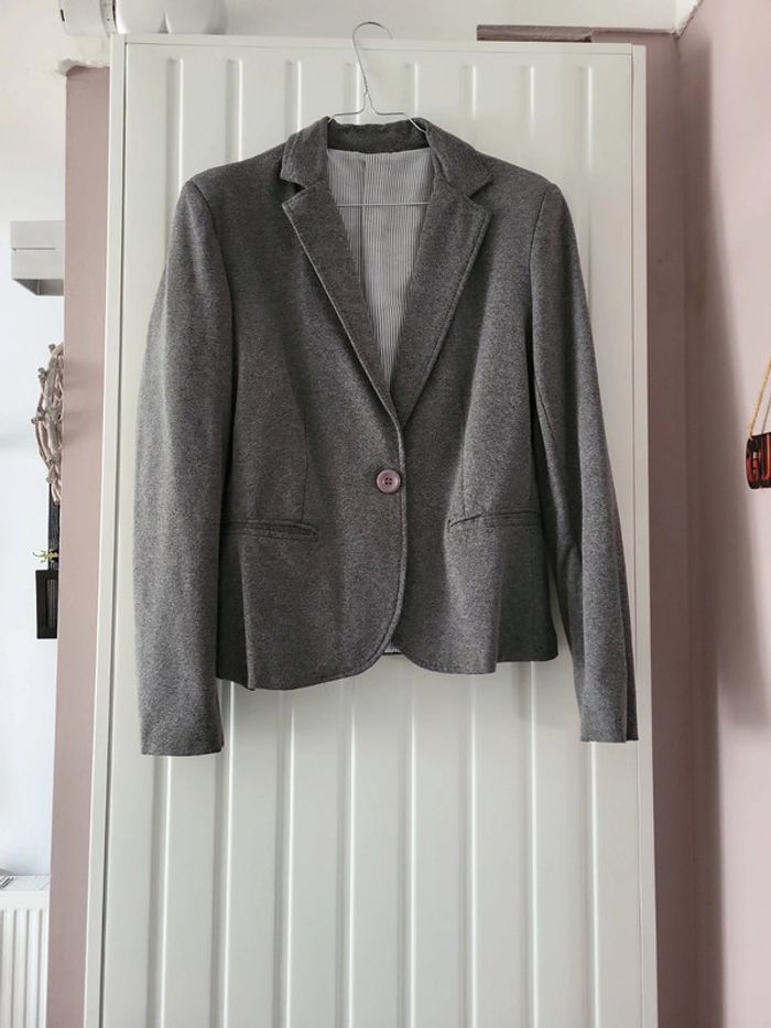 Blazers / Veste de tailleur Grise taille L