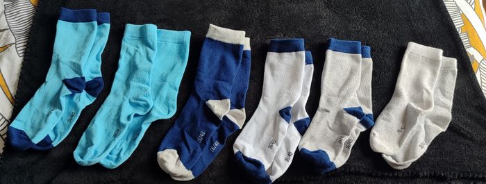 Lot de 6 chaussettes