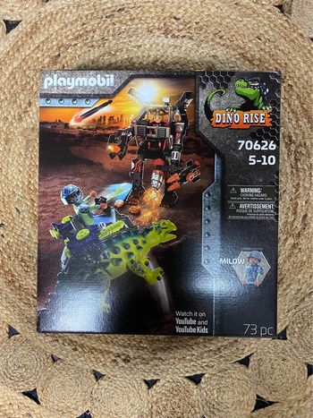 70626 - Playmobil Dino Rise - Saichania et robot soldat neuf