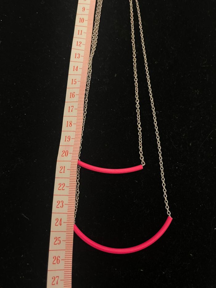 collier double chaîne - photo numéro 4