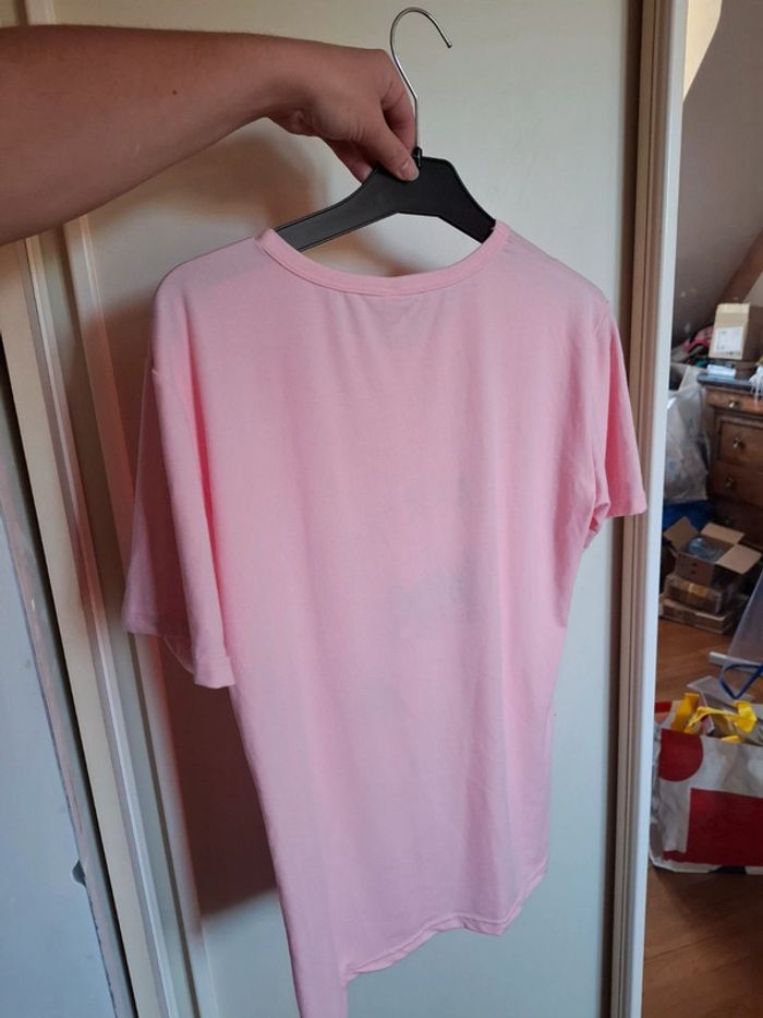 T shirt rose - photo numéro 2