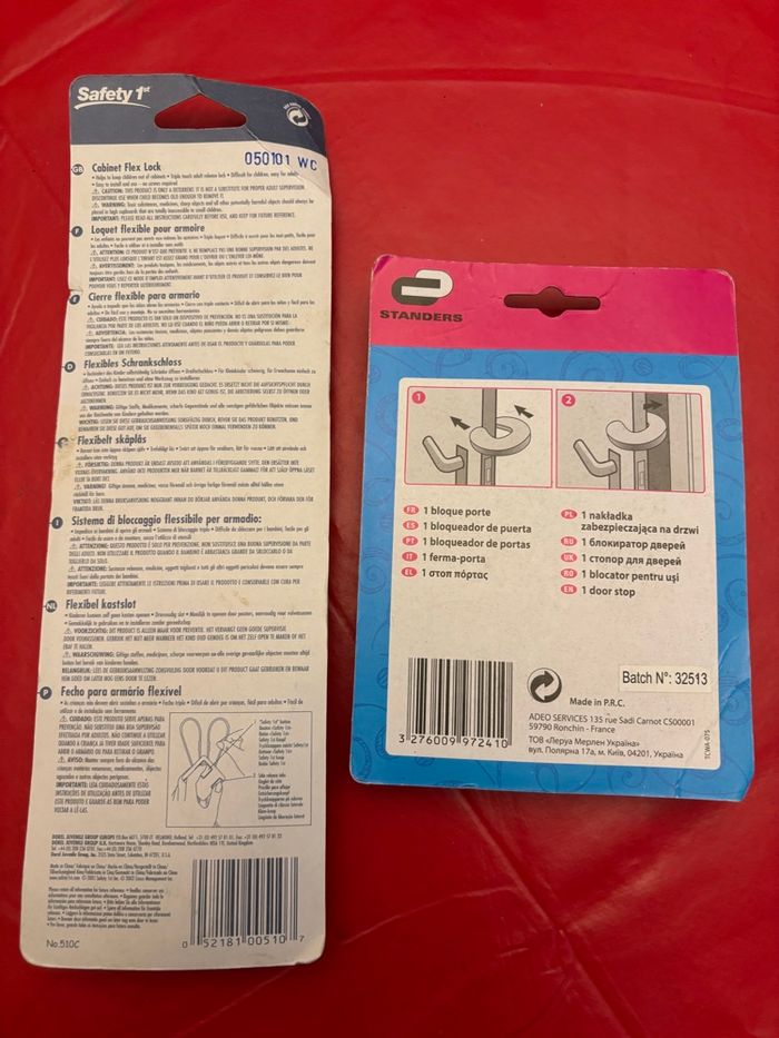 lot de 2 systèmes de sécurité pour jeunes enfants - photo numéro 2