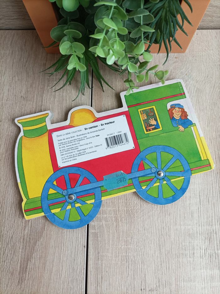 Livre enfant Promenons nous en train - photo numéro 4