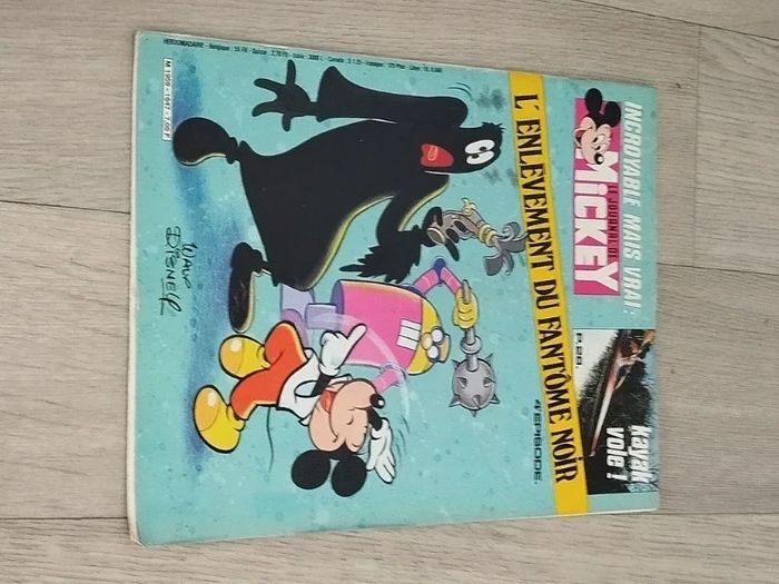 Lot Vintage 7 magazines Journal de Mickey année 1984 L060  7596080837 - photo numéro 8