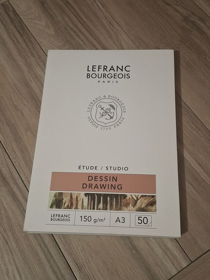150 feuilles Papier à dessin polyvalent crayons craie charbon peinture autres techniques sèches surface à grain fin A3 - photo numéro 2