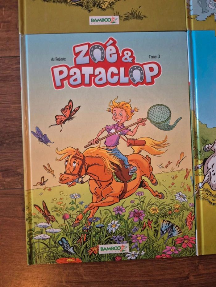 Lot de 4 bandes dessinées Zoé et Pataclop - photo numéro 4