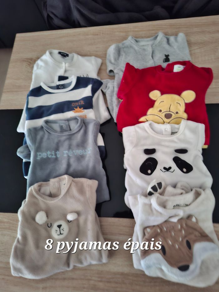Lot garçon 1mois 85 pièces