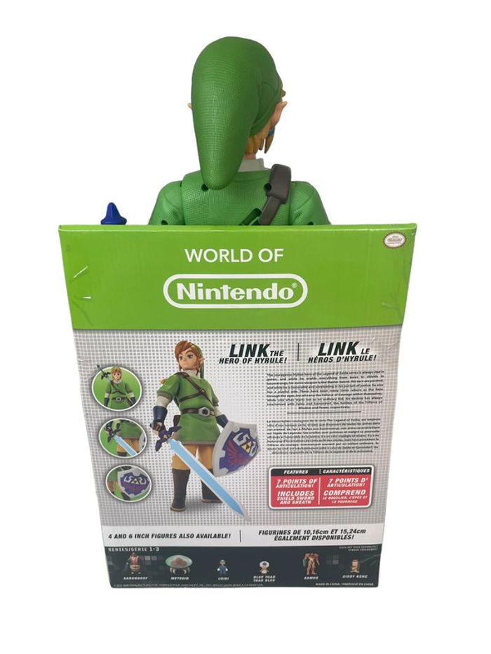 Figurine World of Nintendo The Legend Of Zelda Link 50 cm Jakks Pacific neuf - photo numéro 2