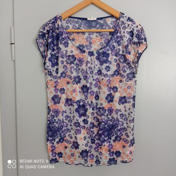 Tunique à fleurs t40 Esprit