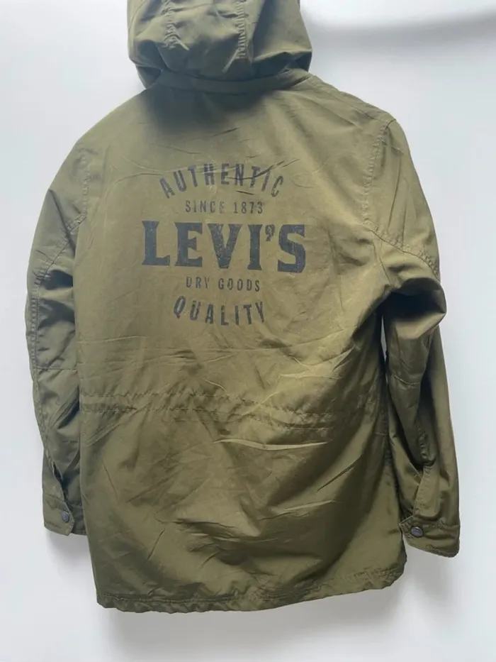 Levi's Green Coat Parka Women's Size M