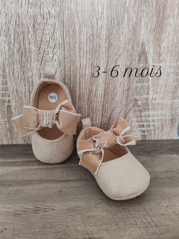 Ballerines bébé fille Gémo 3/6 mois
