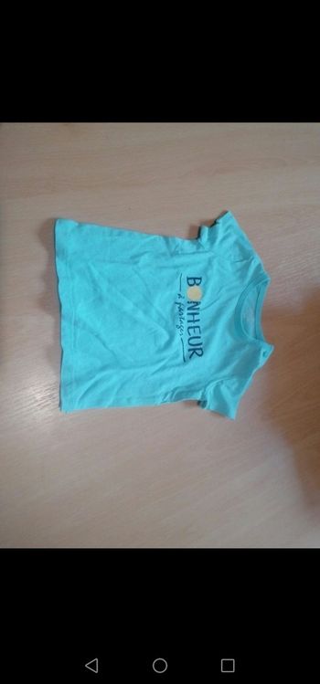 Tee-shirt bébé manche courte