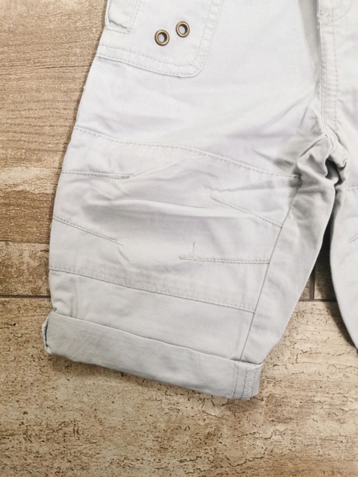 🌸Bermuda short gris 12mois 100%coton - photo numéro 4