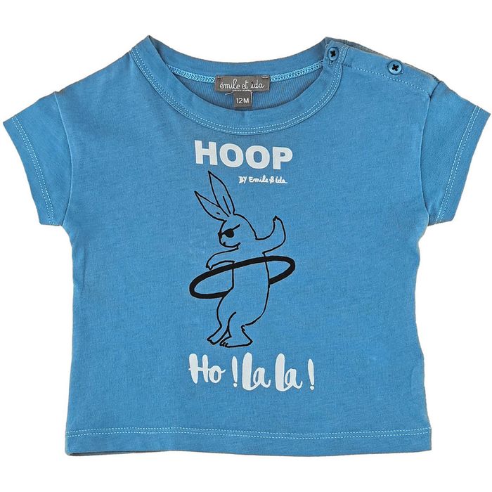 T-Shirt à manches courtes 12 mois en coton Émile et Ida