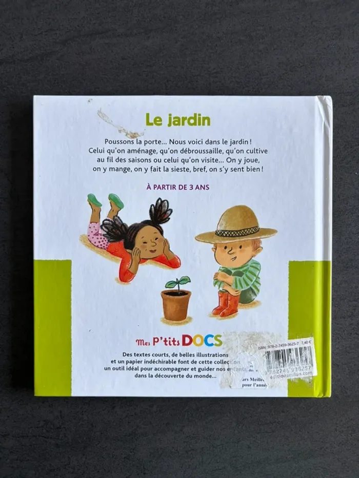 Livre - Mes p’tits docs - Le jardin - photo numéro 2