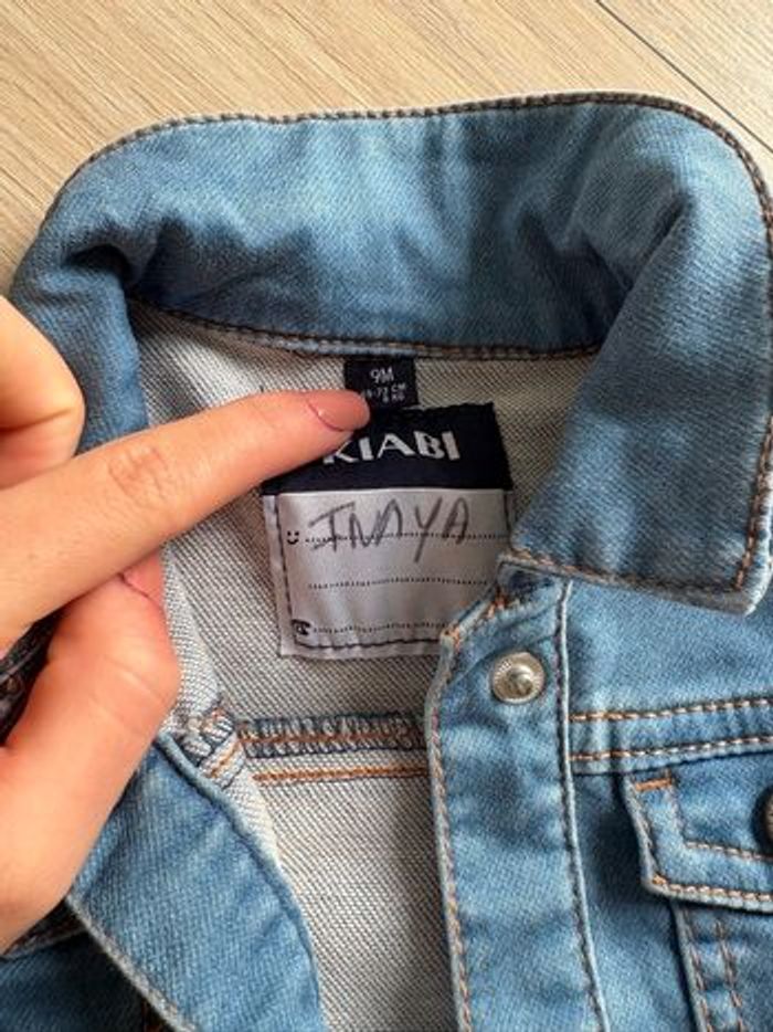 veste en jean fille - photo numéro 6