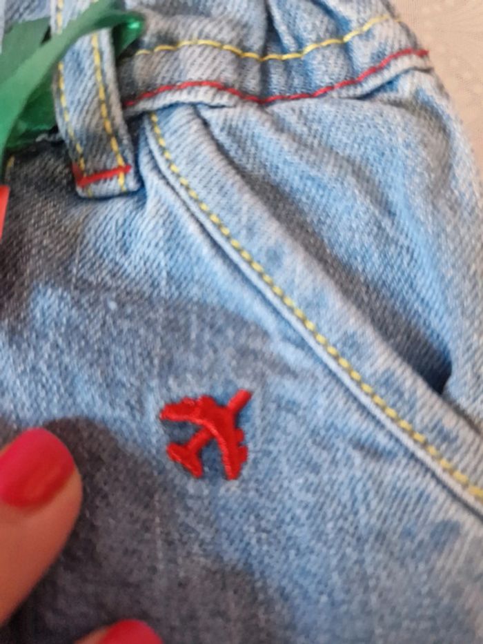 Lot 2 pantalons 12 mois - photo numéro 2