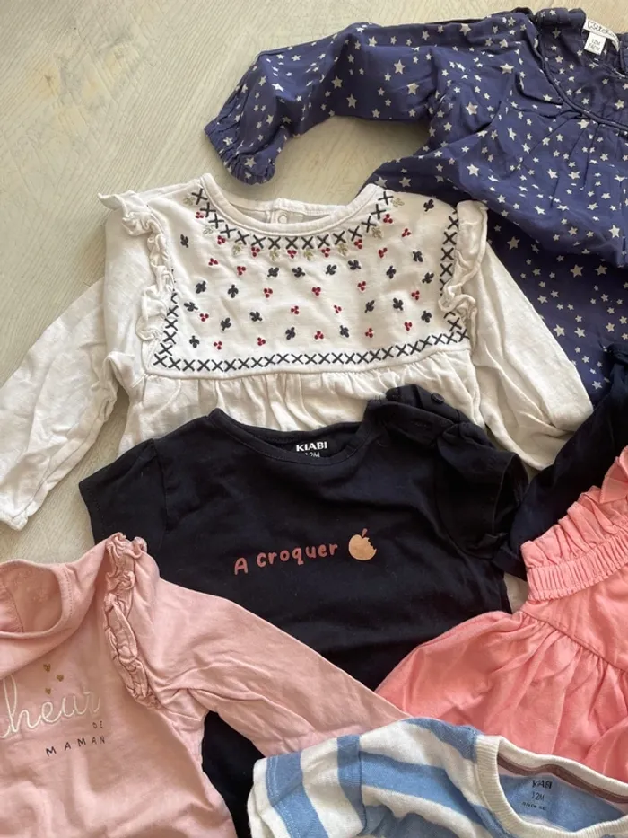 Lot de 7 hauts 12 mois - photo numéro 4