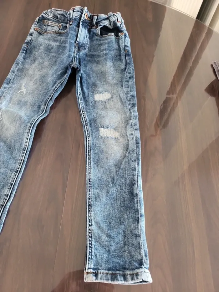 Jean skinny 128cm 7/8 ans - photo numéro 3