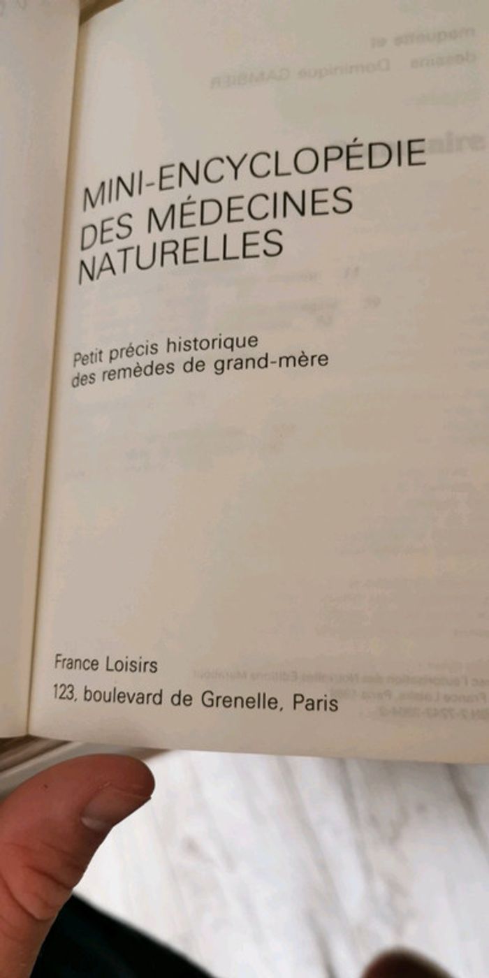 Mini encyclopédie des medecines naturelles - photo numéro 3