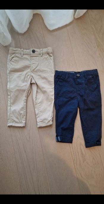 Lot de 2 pantalons 6/9 mois