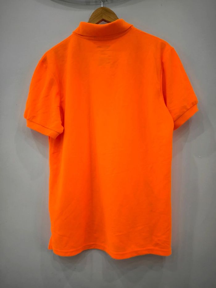 Polo orange fluo taille M Gildan neuf - photo numéro 2
