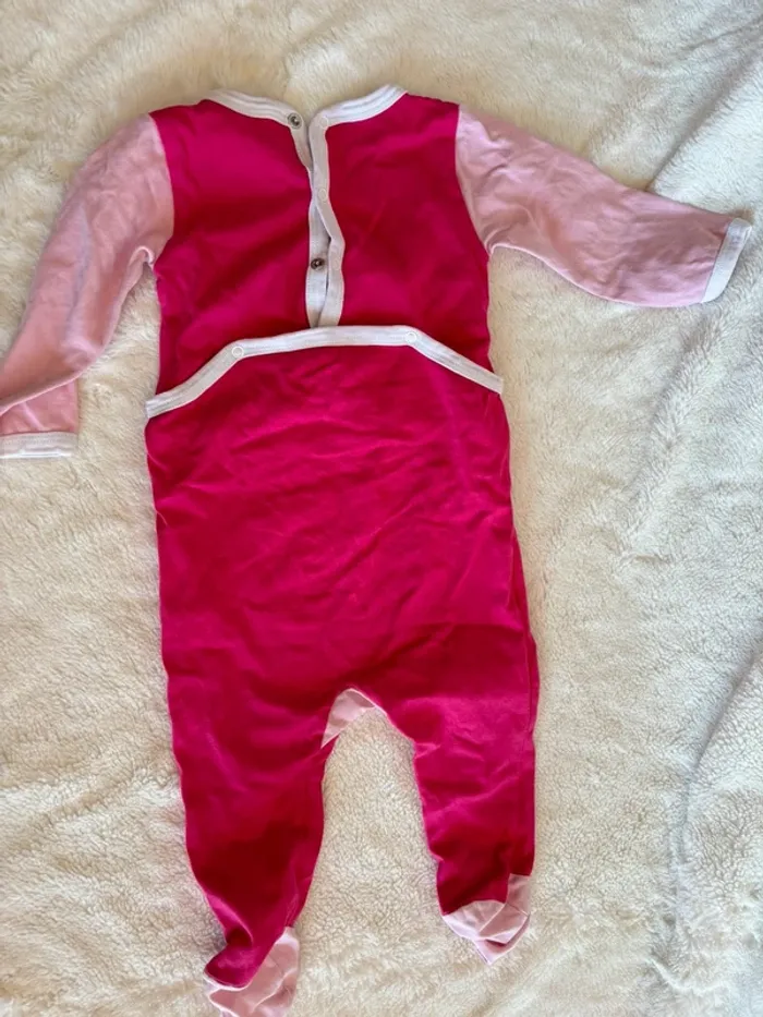 Pyjama absorba mi saison - taille 9 mois - photo numéro 2