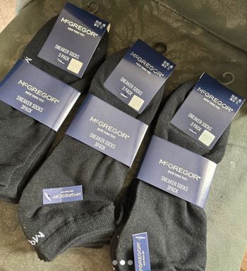 Lot de 9 paires de socks noir