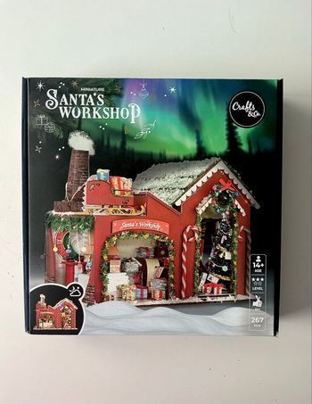 Miniature à construire Santa’s workshop