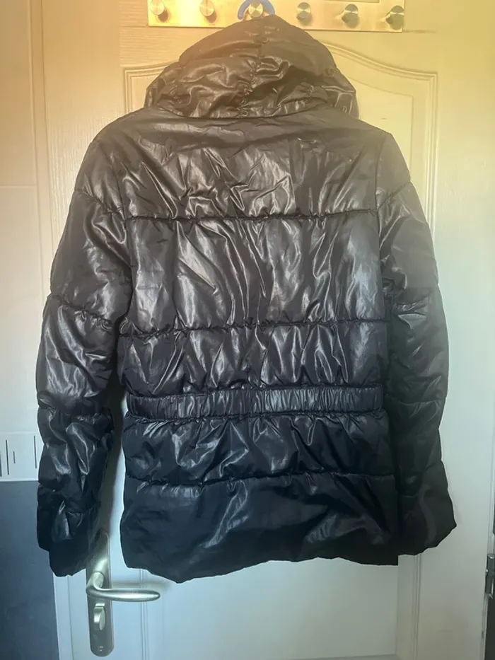 Veste d’hiver habillée H&M taille 34 noire - photo numéro 5